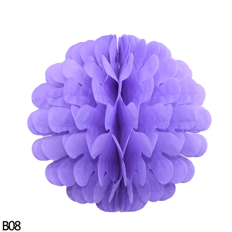 1/2/5 шт 20/25 см декоративные ткани цветочные шары из бумаги DIY Pom Poms Бумага мяч для Baby Shower или для вечеринки по случаю свадьбы украшение комнаты на свадьбу 8