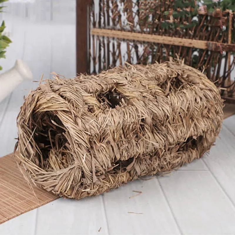 1 шт. молярный хомяк Grasset трава ручной вязки Pet игрушки клетки для