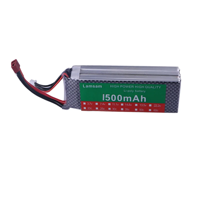 Высокая мощность 3S 11 1 v 1500mAh 35C LiPo батарея T/XT60/JST/EC3 вилка аккумуляторная Lipo для RC