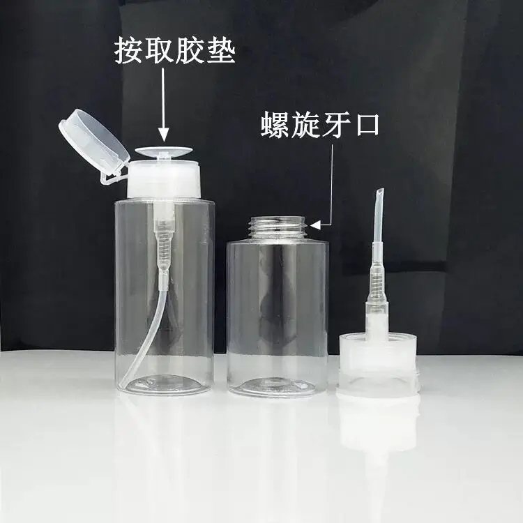 10pcs Push Down Empty Pump Dispenser Clear Bottle Makeup Container PP Press The High Quality New Arrival Travel Bottles | Дом и сад