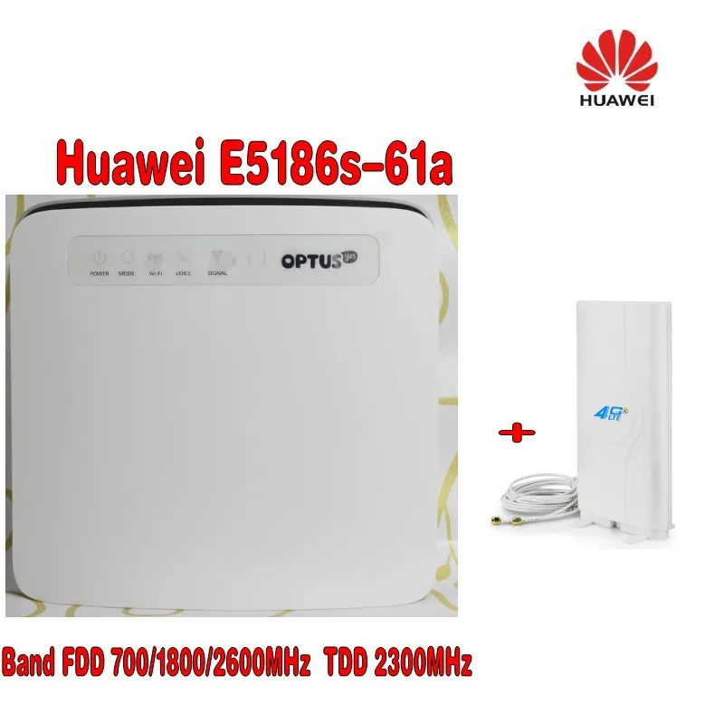 

Huawei E5186 E5186s-61a LTE 4g беспроводной маршрутизатор 4g mifi dongle cpe автомобильный Wi-Fi роутер + антенна 4G