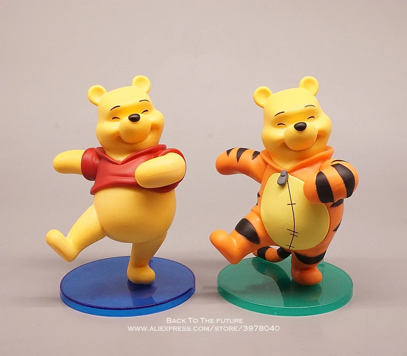 

Disney Winnie the Pooh 13cm 2 styles Action Figure Anime Decoration Collection Figurine mini doll Toy model for children gift