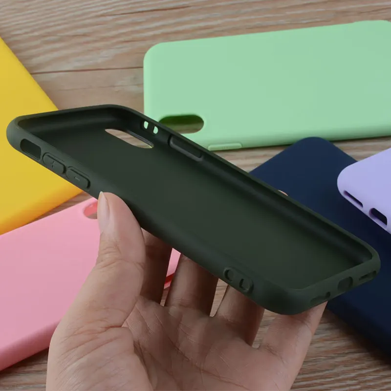 Матовый чехол AIORIA для iPhone X 5 8 дюйма Силиконовый ТПУ материал без пальцев толщина 1