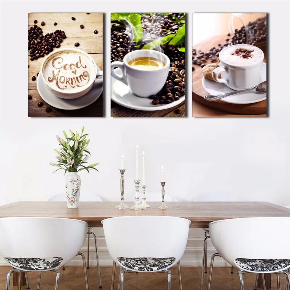 

3pcs,Coffee Landscape,diamond embroidery 5d diamond painting full diamond mosaic pictures of rhinestones home decor
