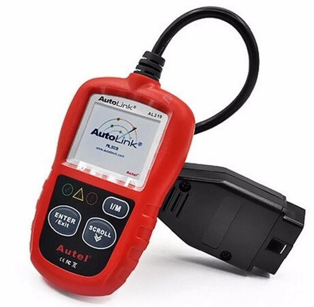 Новый AL319 OBD2 автомобильный сканер OBD Автомобильный диагностический инструмент