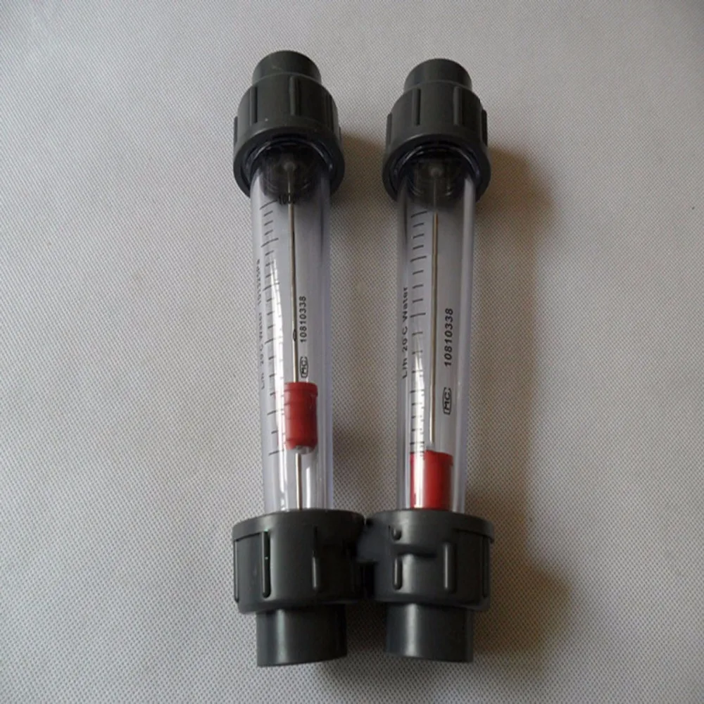 

LZS-15 (25-250 L/H Short tube) Pipeline water rotameter flow meter flowmeter Tools Measurement Instruments FlowMeters LZS15