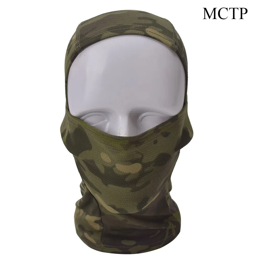 MCTP SINAIRSOFT Гремучая Змея Тактический шлем страйкбол охота Wargame дышащая Пылезащитная маска Балаклава маска для лыжного велоспорта полный капюшон - Цвет: MCTP