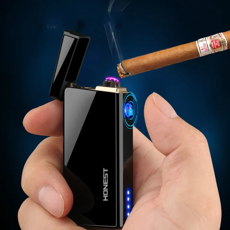 Зажигалка для сигарет плазменная электрическая зарядка Usb зажигалки Arc Plasma