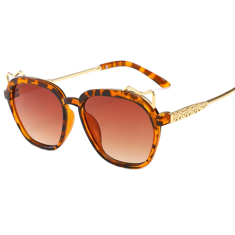 Child 2019 NEW square Frame Sunglasses Kids Gold leg Children Glasses UV400 Baby Summer Eyeglasses Cute Girl Eyewear n336 | Аксессуары
