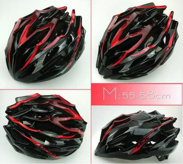 KINGBIKE шлемы для велоспорта,, для женщин и мужчин, mtb шлем, шлем для велоспорта, cascos bicicleta mtb casco ciclismo, гоночные шлемы для велосипеда - Цвет: MV-37-red-M