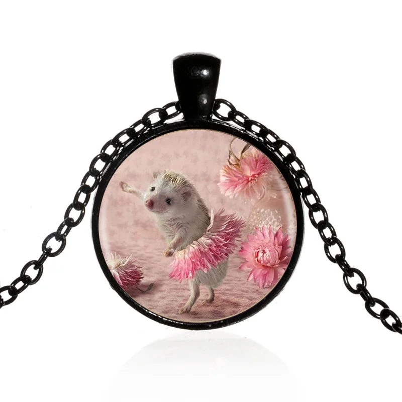 Ожерелье с кулоном Ежик в тумане 3 цвета|necklaces for women|new arrivalhandmade necklace |