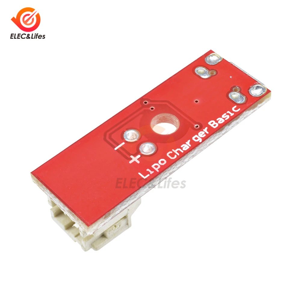 3.7V 500mA 0.5A LiPo Charger Basic Micro USB lithium Battery Module Li-Ion Lipo battery charging board MCP73831T Chips | Инструменты