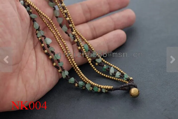 Богемный стиль 4 слоя нагрудник Массивный воротник Стекло Колье чокер с бусинами