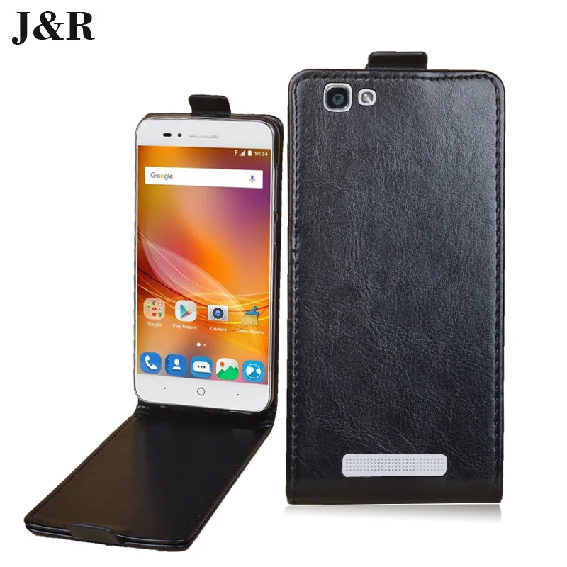 J &amp R Кожаный чехол для zte Blade A610 откидной кожаный s 5 0 дюймов Protactive чехлы телефонов