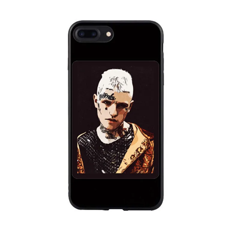 TPU Emo Lil Bo Peep Lil черный ТПУ Мягкий силиконовый чехол для телефона для iPhone11 11PRO MAX 8 7 6 Plus 6S X XS MAX XR 5 5S SE - Цвет: TPU