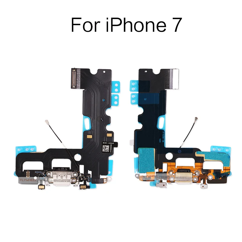 1 шт. для iPhone 6G 6S 7 8 Plus X зарядное устройство зарядный usb-порт для док-станции Разъем гибкий кабель с микрофоном и наушников аудио разъем