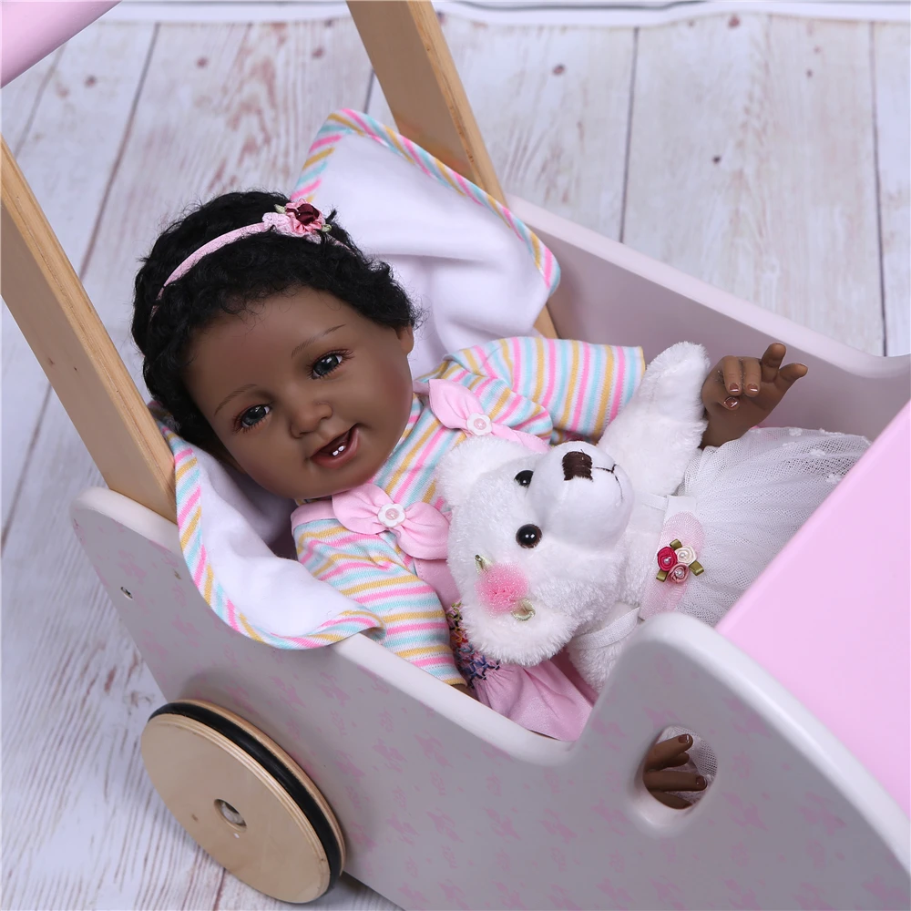 NPKCOLLECTION 55 см кукла Bebe Reborn Мягкая силиконовая игрушка для девочек Кукла подарок