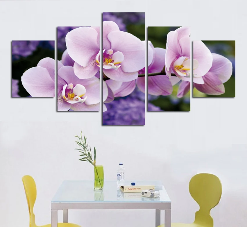 

hand-painted oil painting wall art flowers water side home decoration abstract Landscape oil painting on canvas Unframed A40