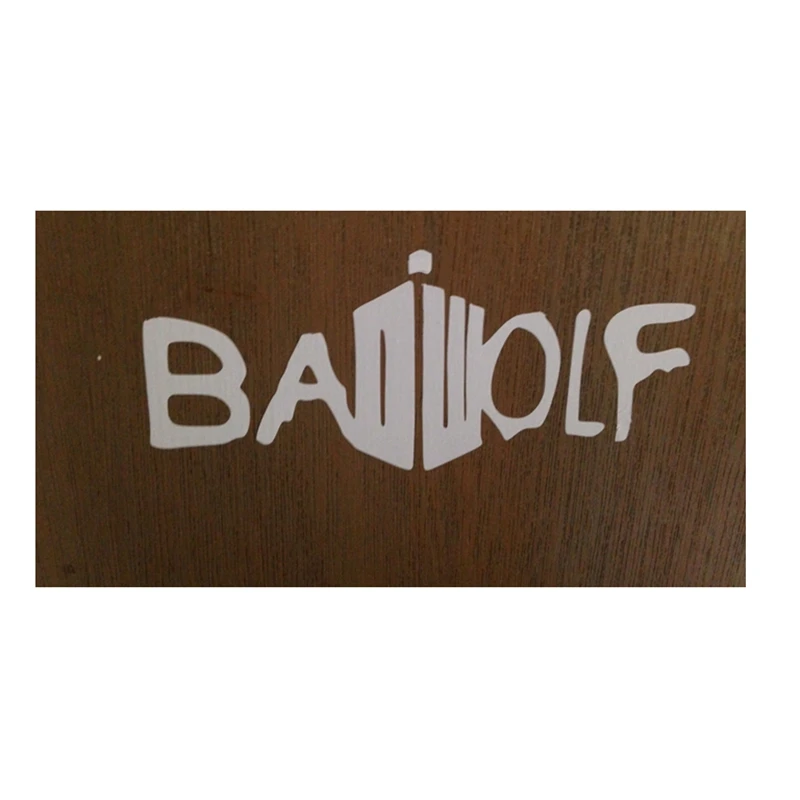 Редкая виниловая наклейка на окно автомобиля ноутбука Bad Wolf Tardis Dr Who забавная