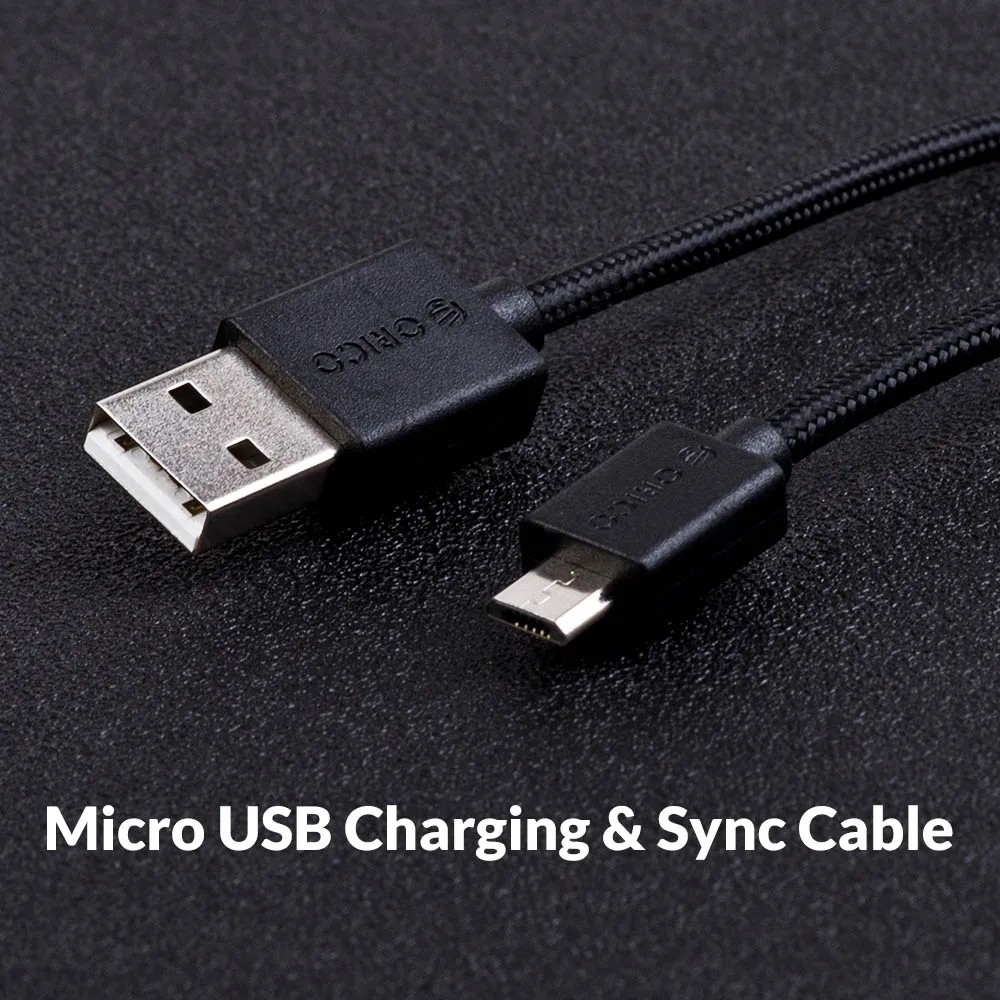 ORICO MDC-10 Micro USB кабель 2A для зарядки и передачи данных Мобильный телефон 1 м
