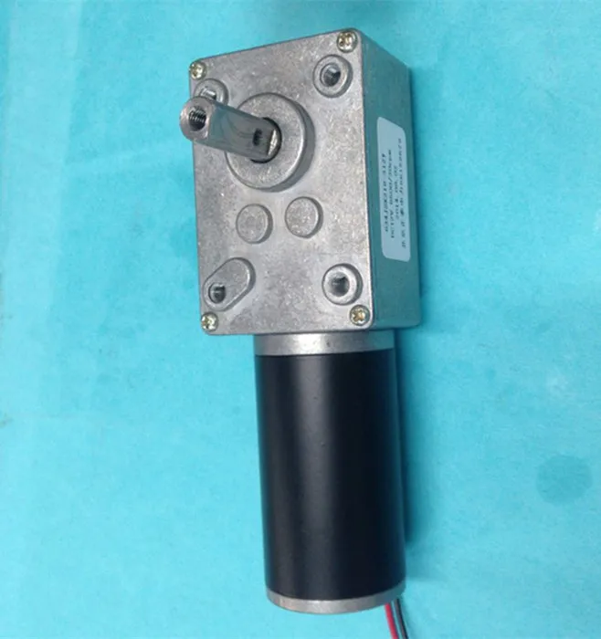 

DC 12V 30rpm micro worm Geared Motor with Self-locking function , robot Worm Gear Moto, micro motor with worm gearbox