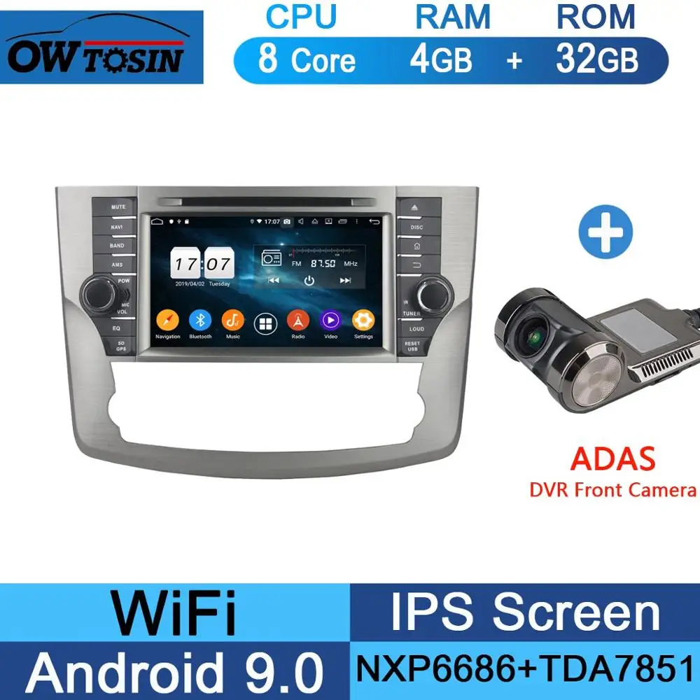 32G Adas Camera " ips 1920*1080 8 Core 4 Гб ОЗУ+ 64 Гб ПЗУ Android 9,0 автомобильный dvd-плеер для Toyota Avalon 2011 2012 2013 DSP радио gps Parrot BT Adas - Цвет: 32G Adas Camera