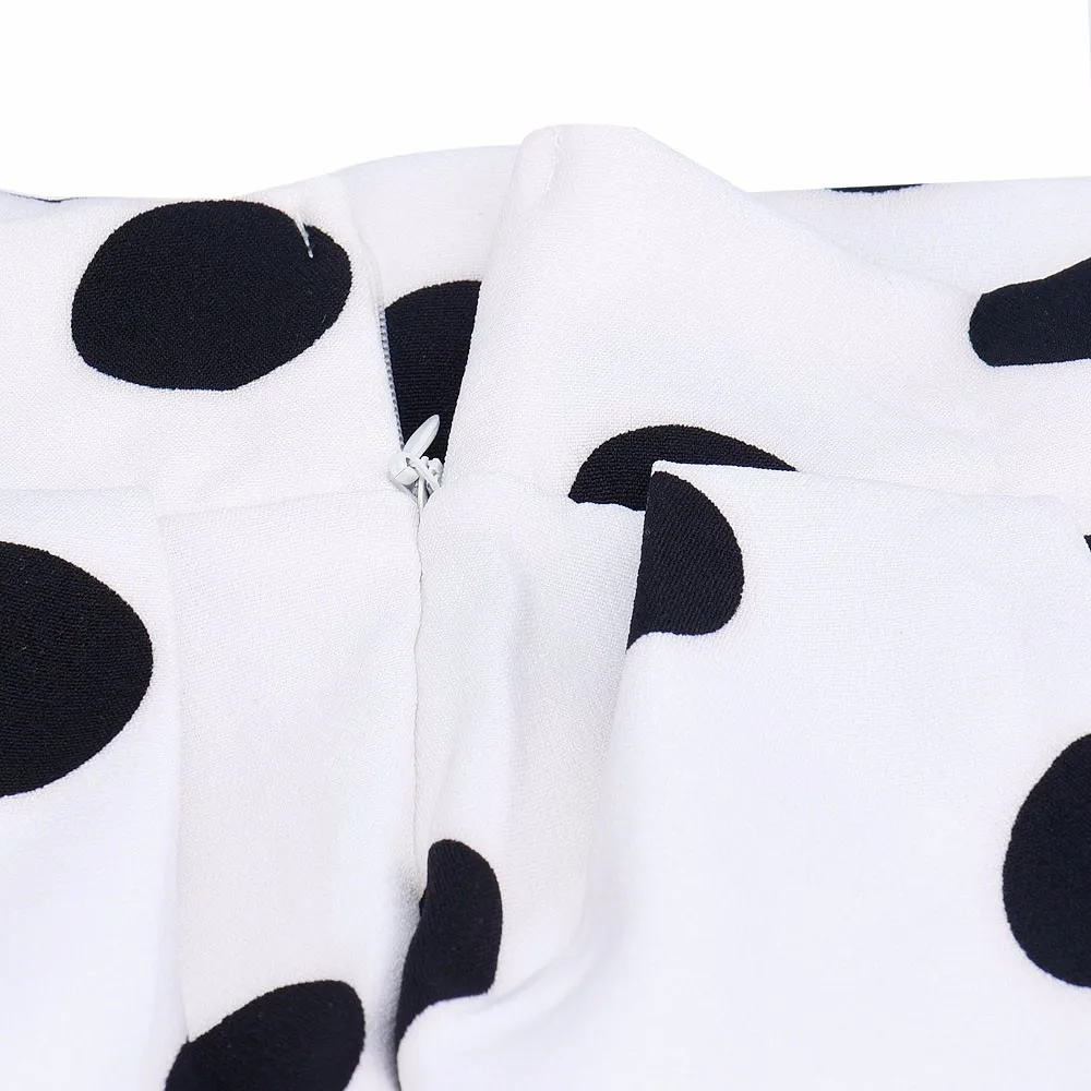 

Women Bodycon Polka Dot soft and comfortable Umbrella Skirt Retro Puff Skirts L50/0124