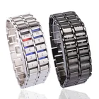 Luxfacigoo женские мужские двоичные СВЕТОДИОДНЫЕ Цифровые кварцевые наручные часы на День отца модный креативный подарок TT @ 88