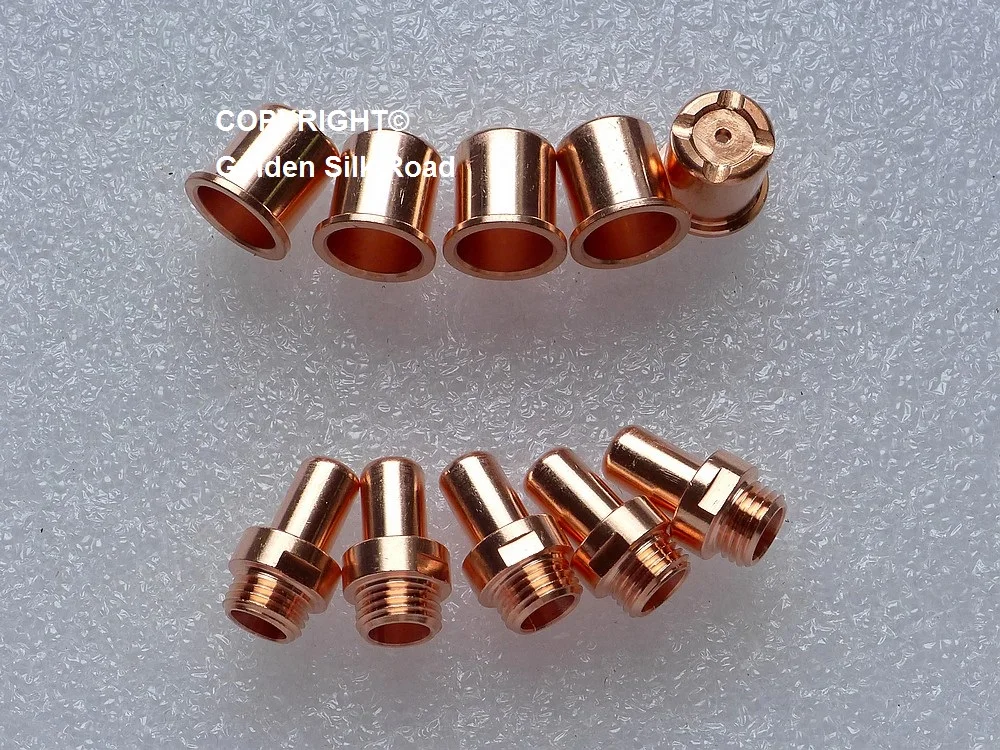 5 комплектов наконечников и электродов для HF Pilot Arc CP 70 CB LT PF0065 OEM Cebora плазменный
