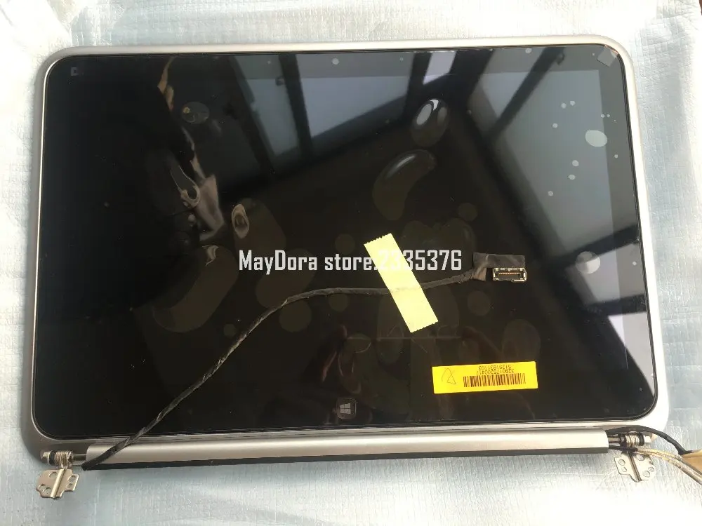 

Brand new original laptop LCD Pannal 1920by1080Pix screen touch assembly for DELL XPS12-9Q33 /w Bezel cover and LCD cable