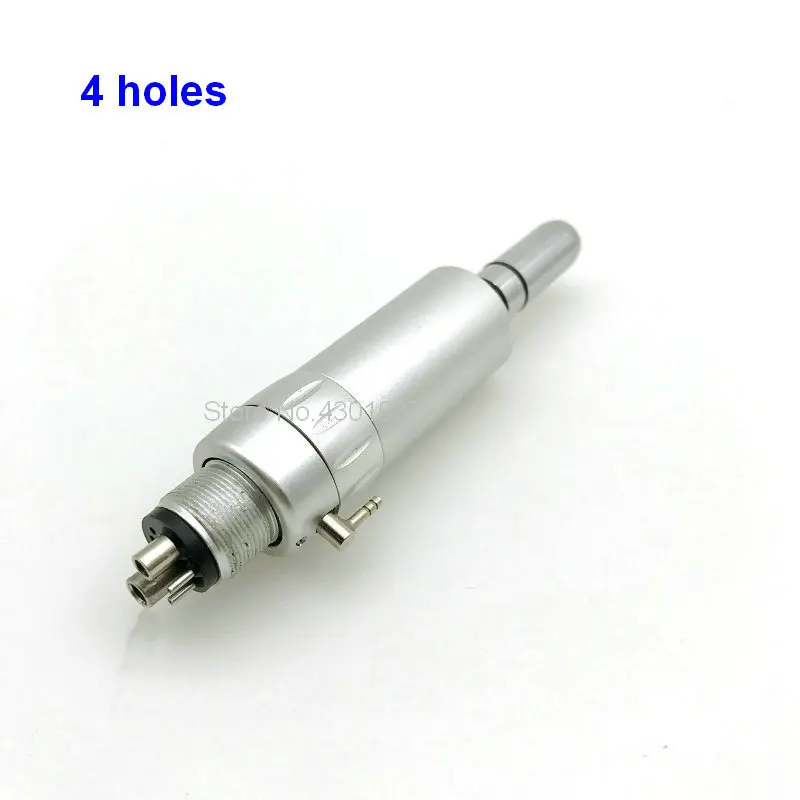 motor 4 holes 1 шт. Стоматологическая низкоскоростной наконечник прямой с косым углом пневматический двигатель 2/4 отверстие шлифовальный инструмент - Цвет: motor 4 holes