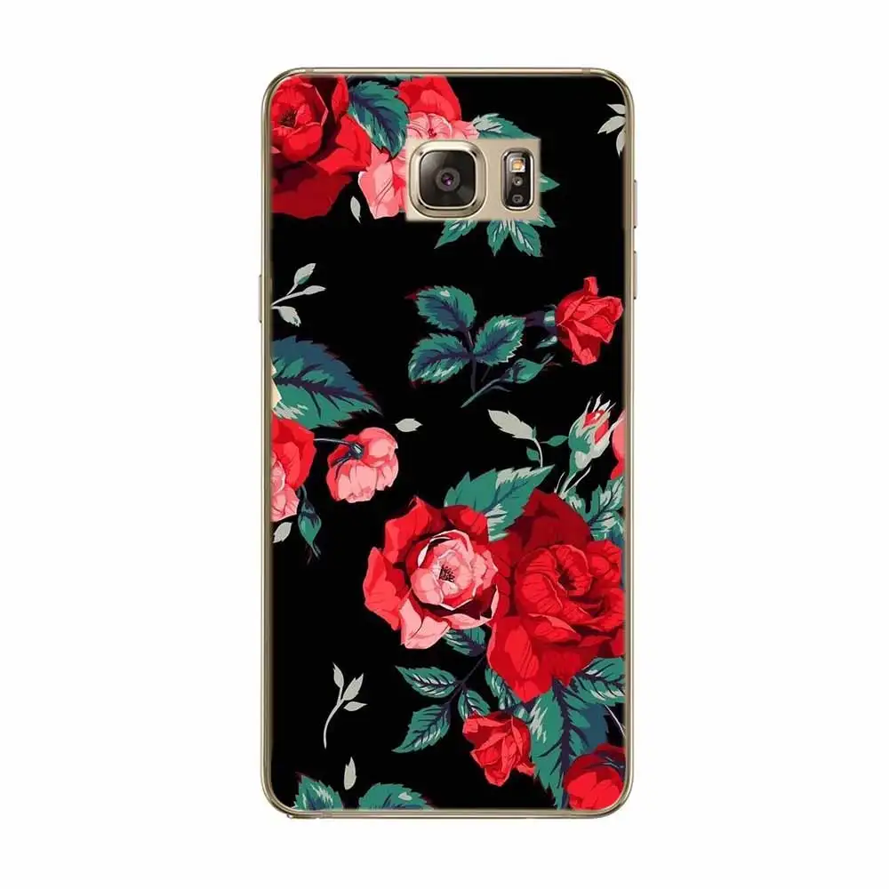 Case For SamSung Galaxy J1 J7 J5 2016 S5 S8Plus S6 S7Edge Phone Flowers Patterned Series Cute Abstract Tropical Plants TPU | Мобильные