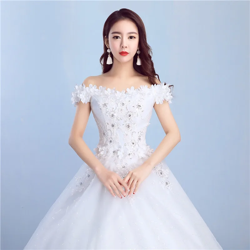 LYG-TH82#Diamante tail 2018 summer autumn new lace up wedding party prom dress Sweet Princess high-grade long Bridesmaid Dresses | Свадьбы и