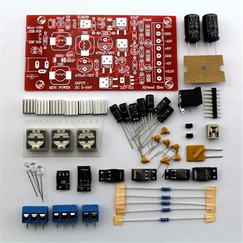 USB Boost DC 5 24 V 19 для двойной мощности + 12 3 модуль линейного регулятора DDS функции