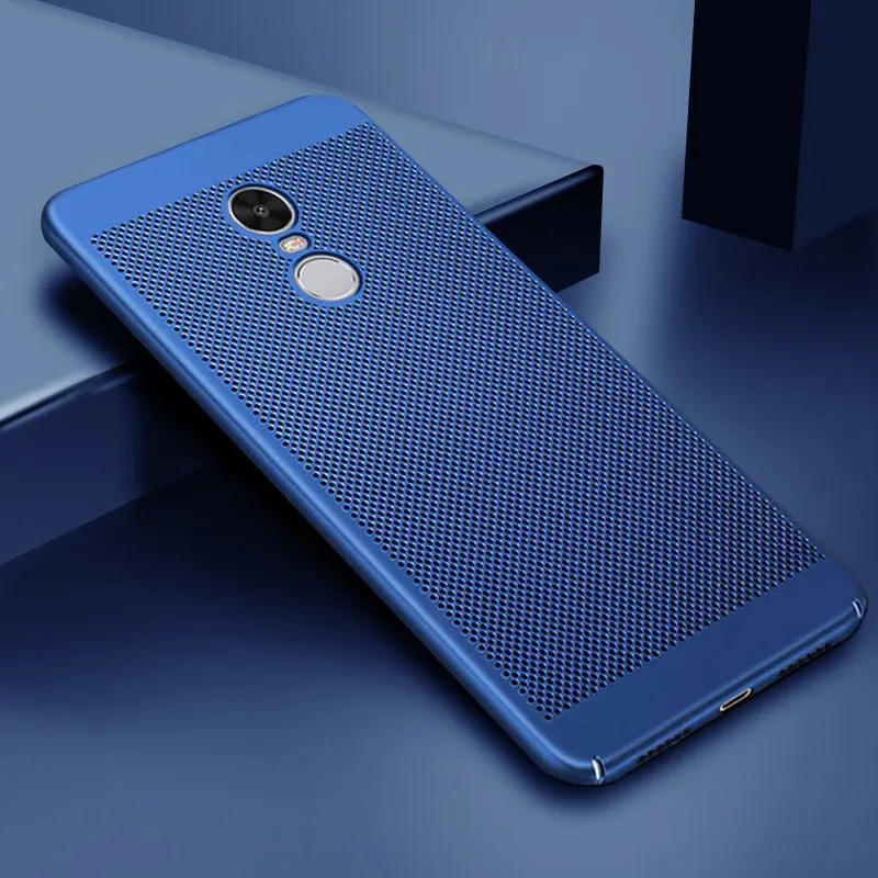 Blue Чехол для телефона Redmi Note 7 примечание 6 6pro Note 5 4 Note3 тепловыделение чехол для телефона для Redmi 6 6A 6Pro чехлы для айфонов 5 5plus 5A 4X S2 Y2 в твердом переплете - Цвет: Blue
