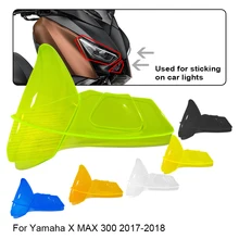 For Yamaha X MAX XMAX 300 XMAX300 2017 2018 Accessories Protection Shield Guard Lens Motorcycle Headlight Screen Protector Cover