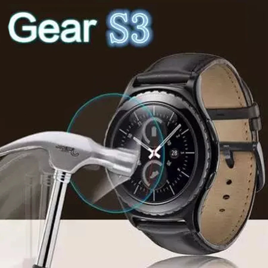 9H 2.5D закаленное стекло защитная пленка для экрана Samsung Gear S3 Classic или Frontier