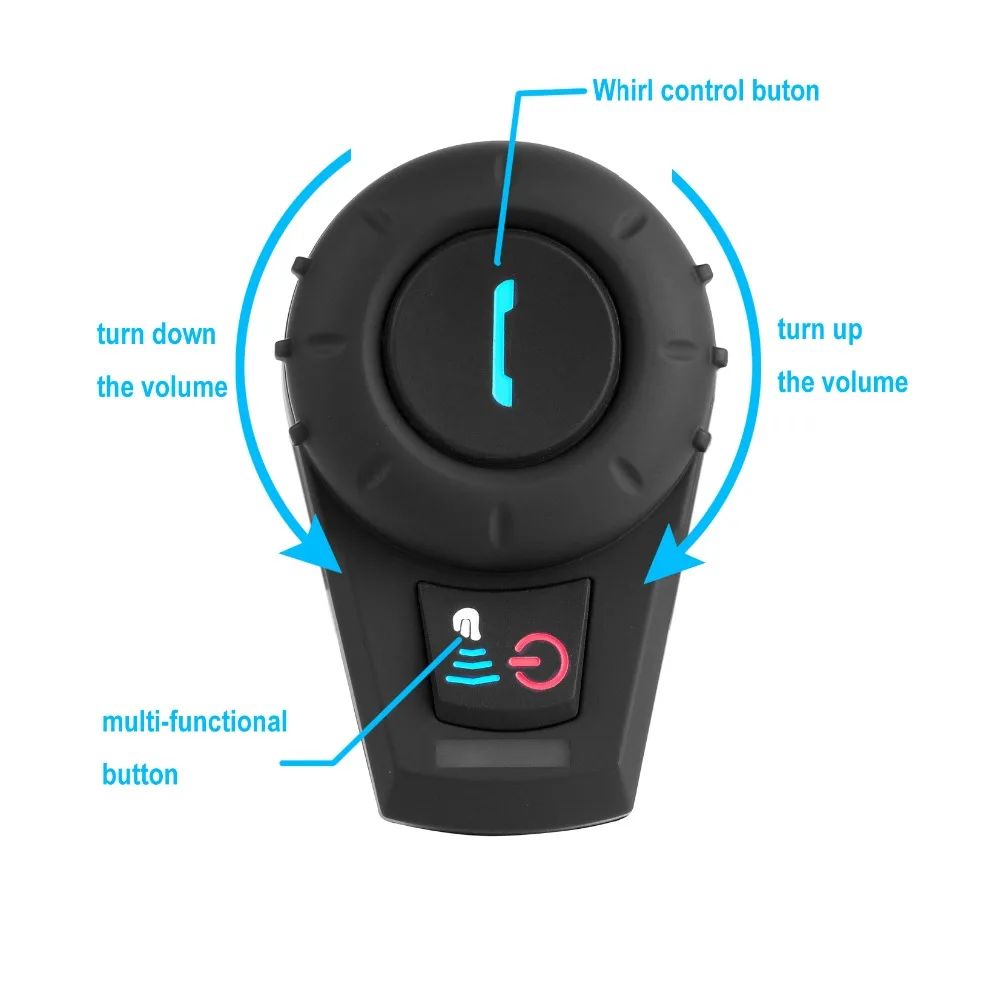 Мотогарнитура FreedConn BT для мотоциклетного шлема Bluetooth система связи переговорное