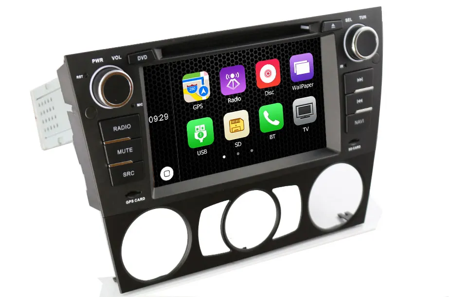 Автомобильный мультимедийный DVD плеер с сенсорным экраном для BMW 3 серии 2007 2012