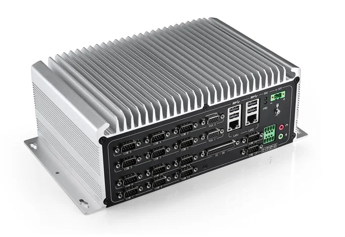 Безвентиляторный промышленный ПК J1900 CPU 14 * COM 2 I210 GLAN прочный