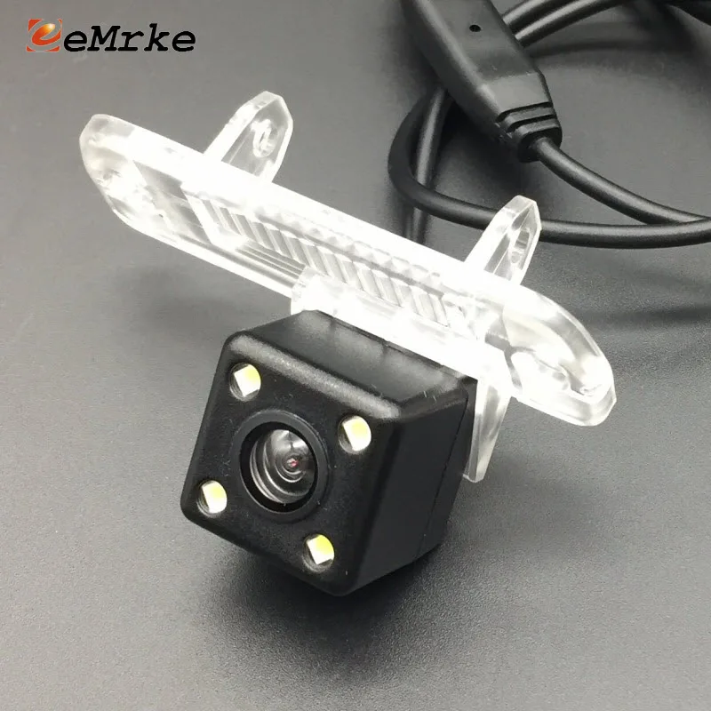 EEMRKE 4 LED CCD HD Автомобильная камера для Mercedes Benz ML350 ML300 ML250 ML63 AMG заднего вида |