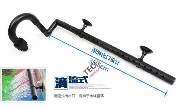 SUNSUN HW-303A HW-303B 1400L/ч 2 м 3-ступенчатый SUNSUN фильтр для аквариума для свежего/соленой воды с УФ-лампа