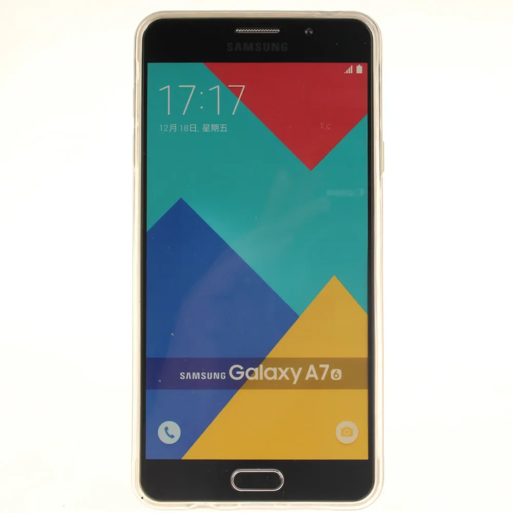 For Samsung Galaxy A7 2016 Case Soft Silicon IMD TPU Protective Slim Cover for A7100 A710F |