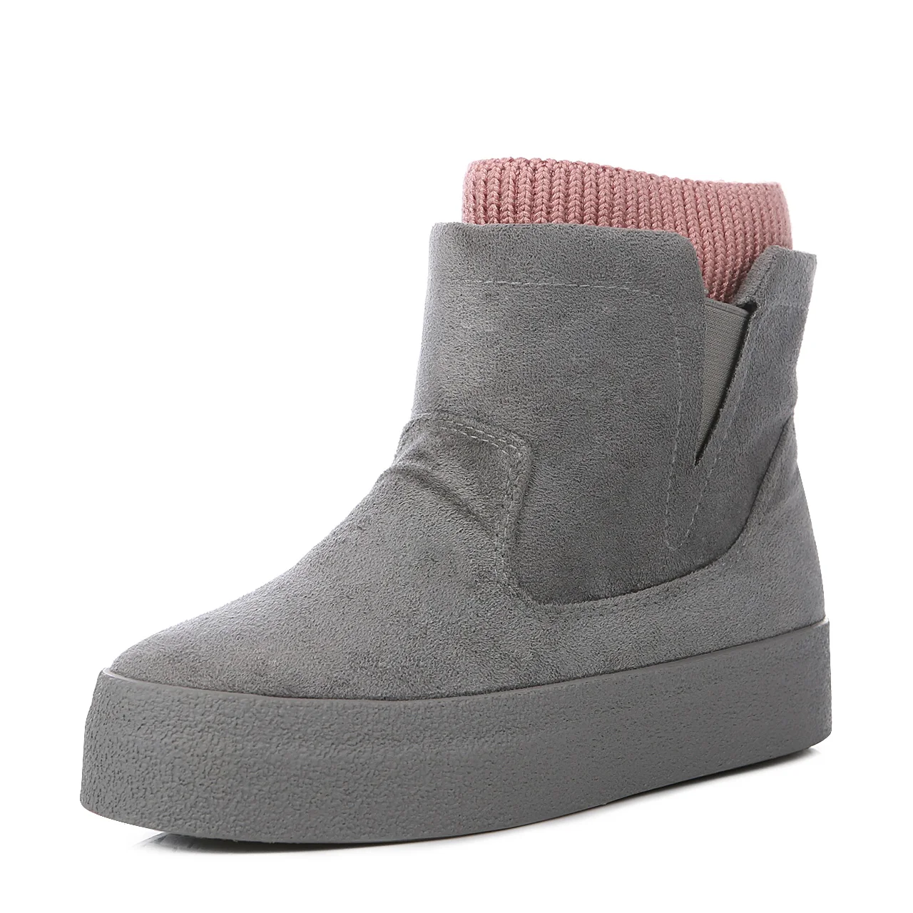 Зимние сапоги Botas Mujer 2019 Новые женские ботинки модные на высоком каблуке