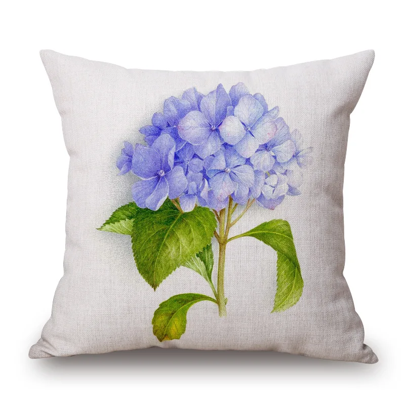 Мода высокого качества из хлопка и льна Красивая Розовый цветок пиона автомобиль