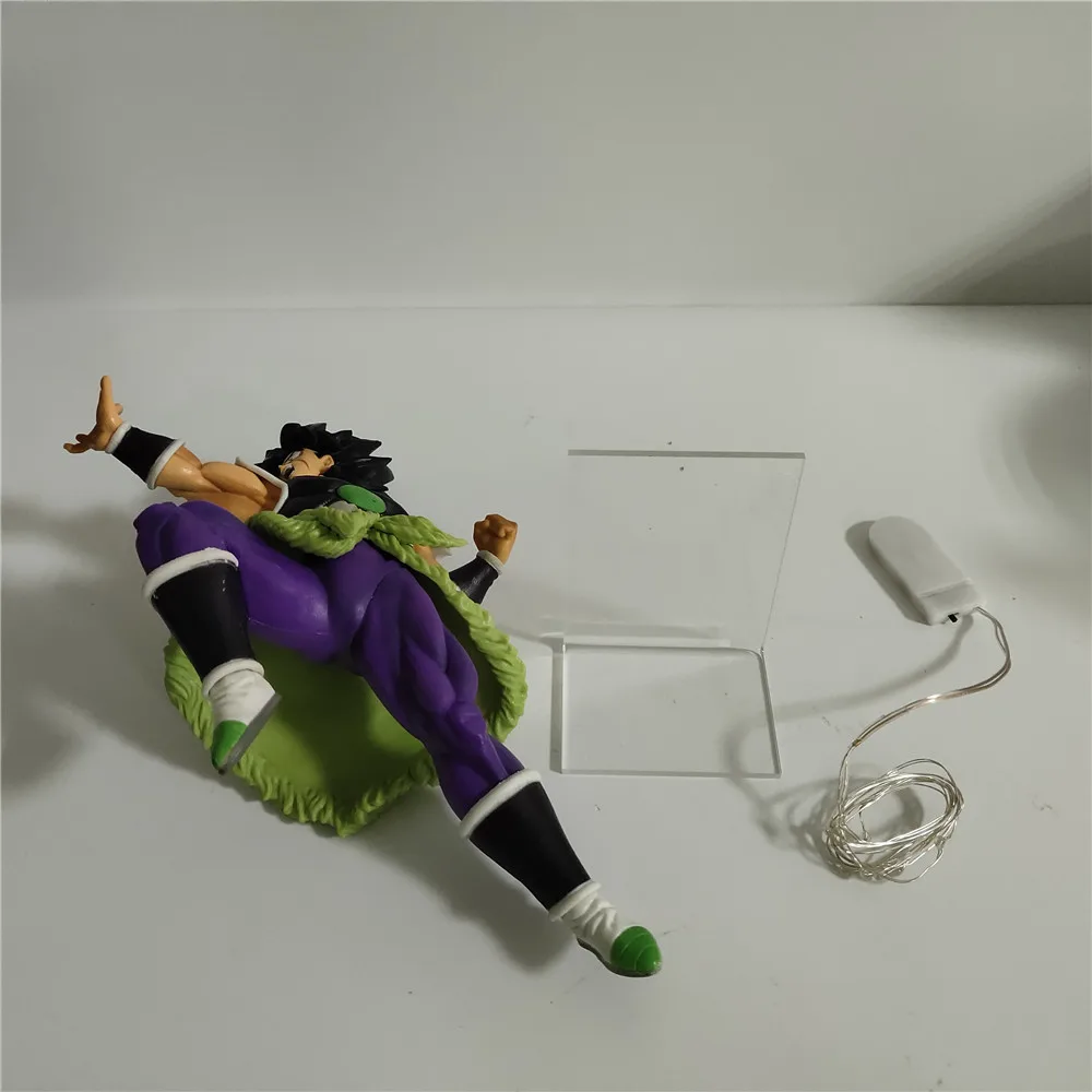 Dragon Ball лампа светодиодный фигурка броли ПВХ Модель Фигурки Dragon Ball Супер фигурка Broli DBZ DIY Lampara детские игрушки