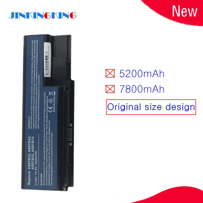 

New 14.8V Laptop battery for Acer Aspire 7738 7738G 7740 7740G 8730 8730G 8730Z 8730ZG 8920 8930 8920G 8930G