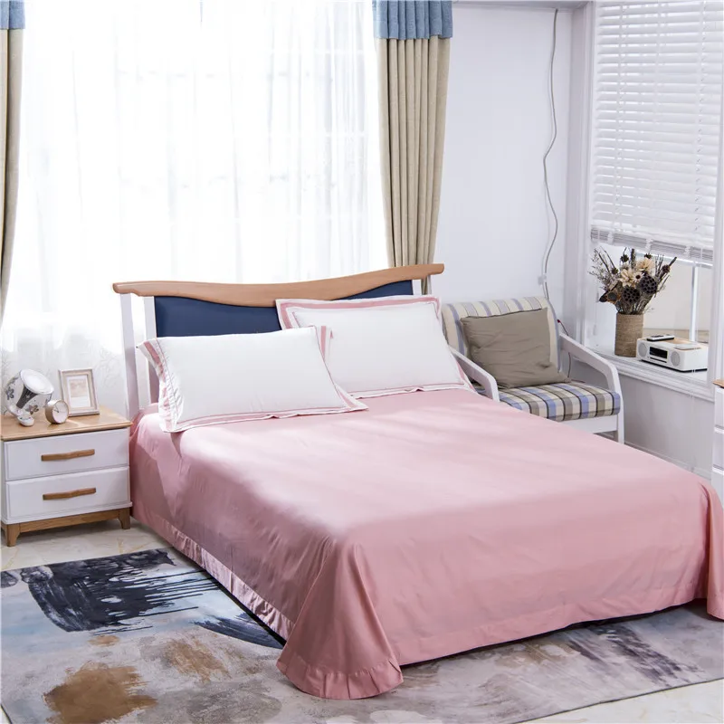 4 шт. постельные принадлежности из хлопка с пододеяльником и простыней | Дом сад