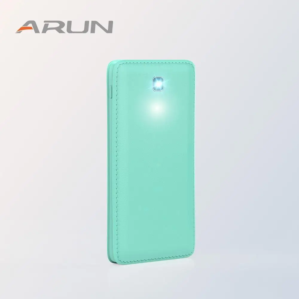 ARUN 10000 мАч Внешний аккумулятор USB внешний LED портативный мобильный телефон