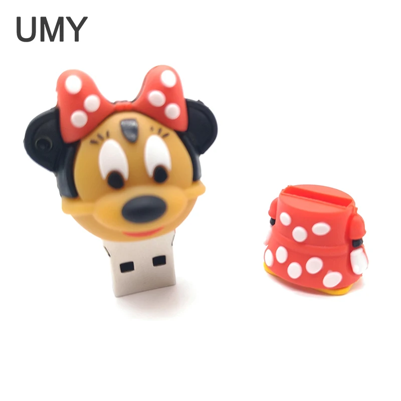 Флеш накопитель usb с героями мультфильмов флеш Микки и любовью 8 ГБ 16 4 Гб 32 pend rive